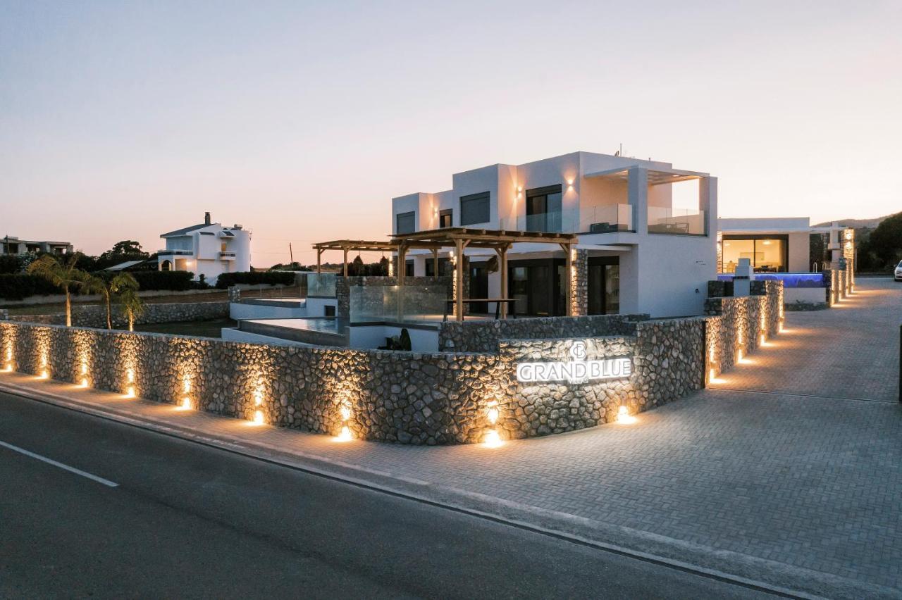 Grand Blue Villas Lachania 外观 照片